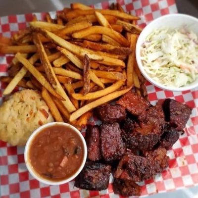 Chicken with French Fries Chicken with French Fries